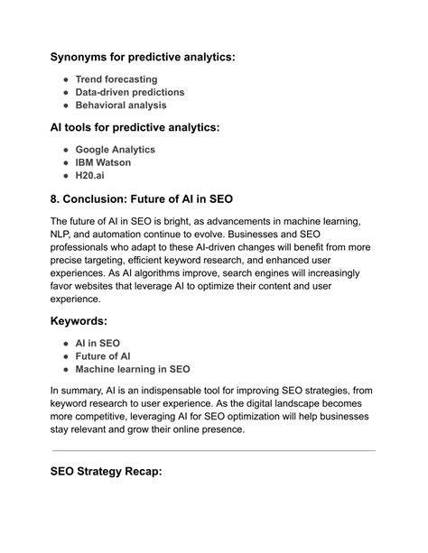 predictive analytics synonym