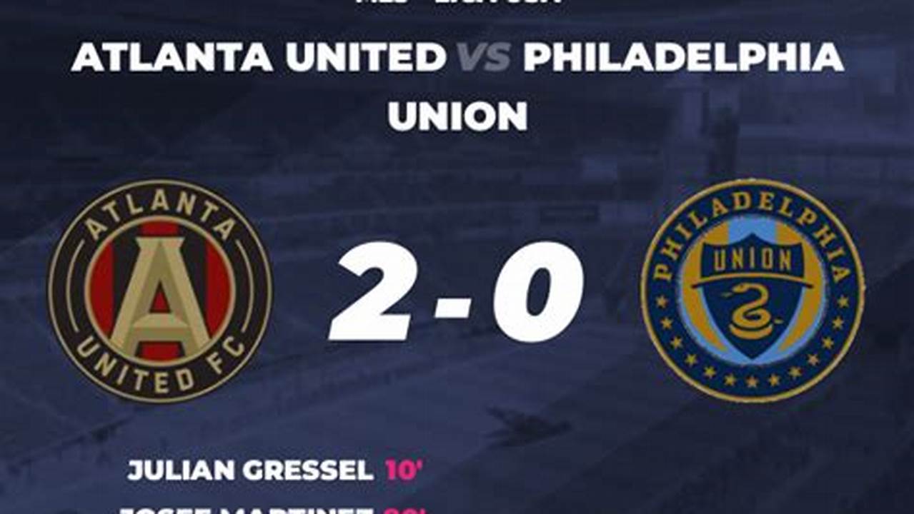 Ramalan Jitu Prediksi Skor Atlanta United vs Philadelphia Union di MLS 2024