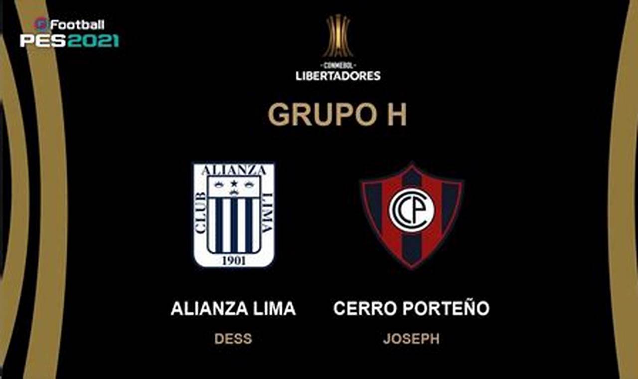 Prediksi Akurat Skor Cerro Porteno vs Alianza Lima, Copa Libertadores 2024