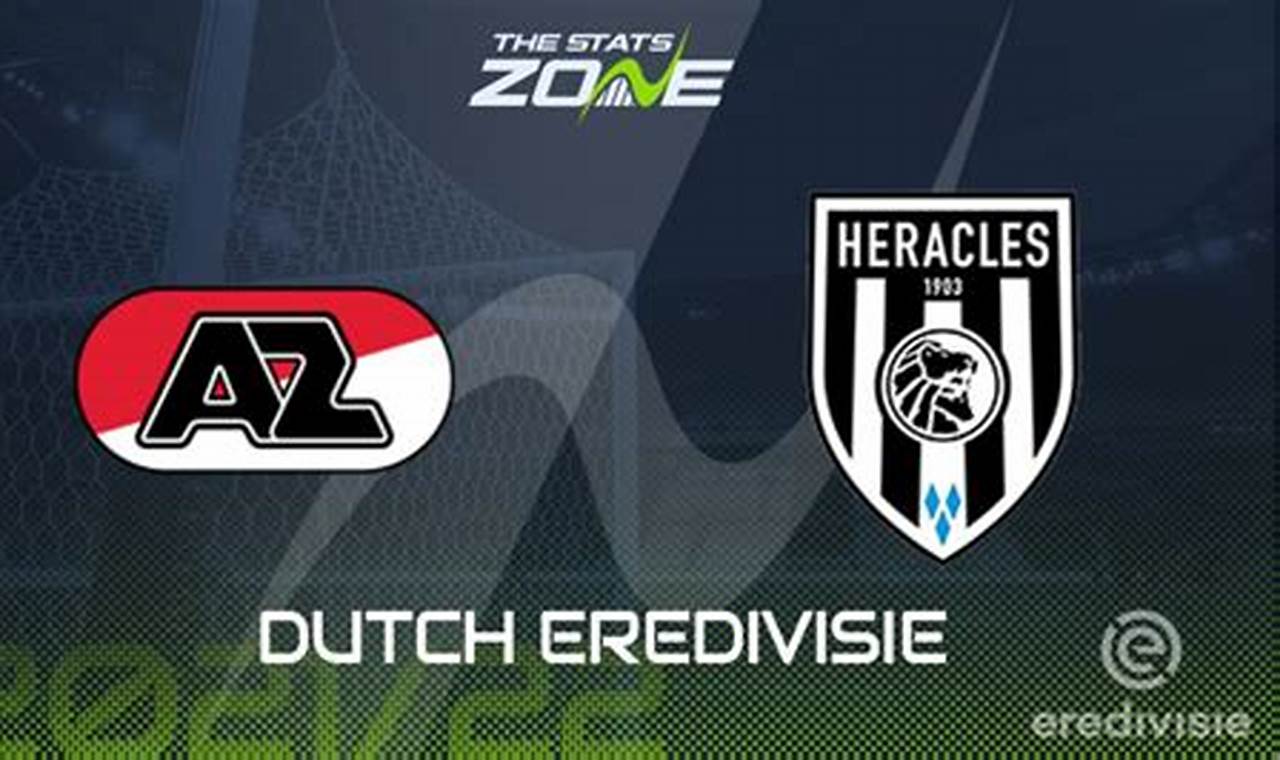 Prediksi Skor Jitu: Heracles Almelo vs AZ Alkmaar, Liga Belanda 2024