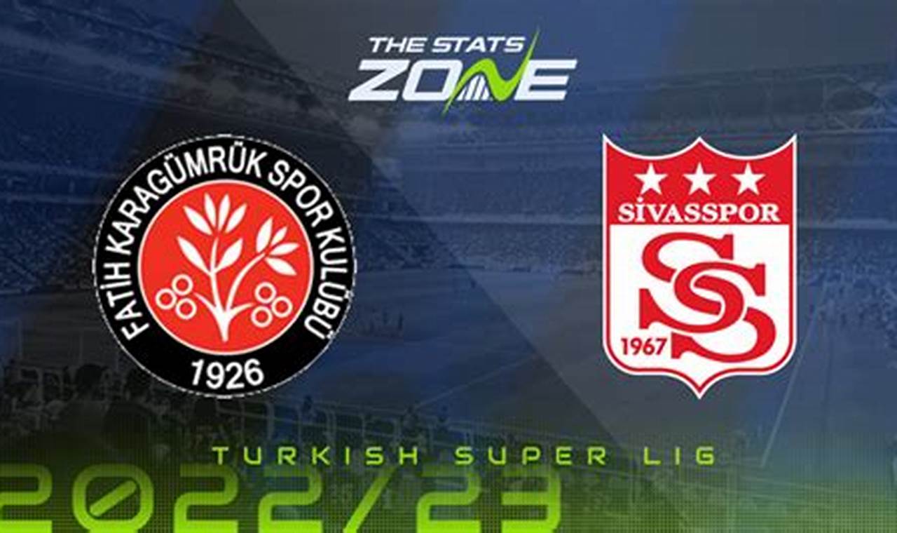 Prediksi Bola Jitu: Sivasspor vs Fatih Karagumruk, Liga Turki 2024