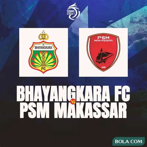 Prediksi Skor Bhayangkara FC Vs PSM Makassar