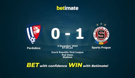 Prediksi Pertandingan Sparta Prague VS Pardubice dan Statistiknya