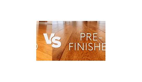 Prefinished vs Unfinished Hardwood Flooring bullet list