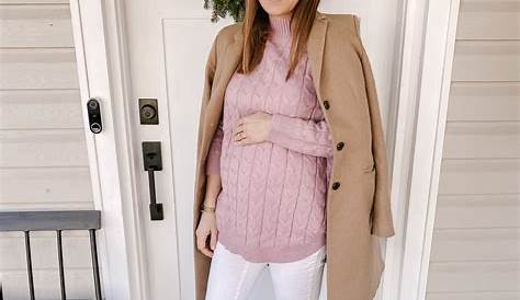 Pregnancy Outfit Ideas For Winter