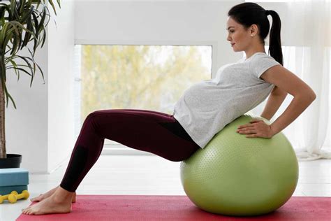 Pregnancy Exercise Ball Workouts