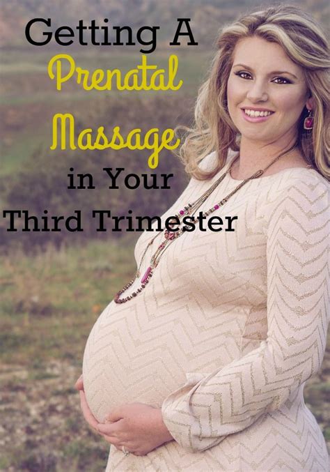Pregnancy Massage Techniques Third Trimester