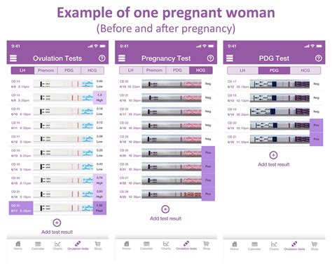 Pregnancy Test Results Chart