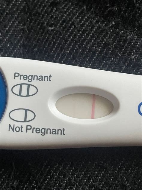 Pregnancy Test Very Faint