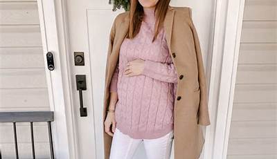 Pregnant Valentines Day Outfits Winter