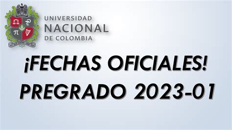 pregrado universidad nacional de colombia