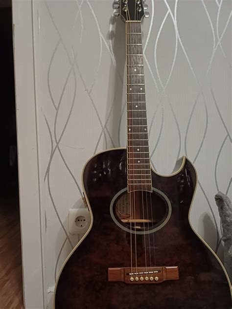 Eastwood Guitars Classic 12 semiakustische Gitarre, 12saitig, Walnut