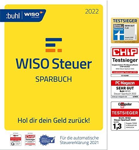 WISO Steuer Sparbuch 2019 (für Steuerjahr 2018) für 17,99€…