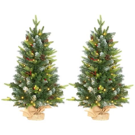 Prelit Christmas Trees Ebay