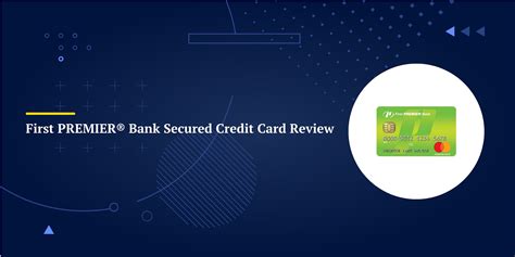 premier bankcard secured credit card