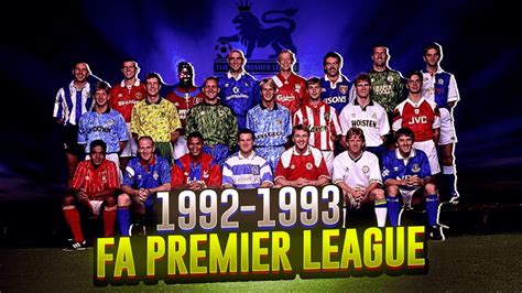 premier league 1992 93