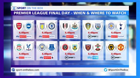 premier league fixtures live on bt sport