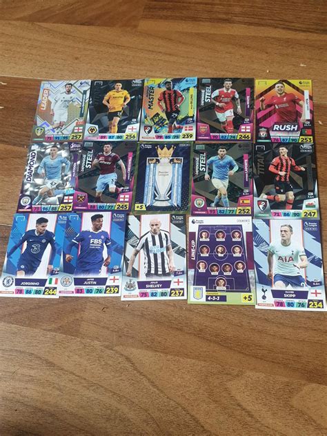 premier league football 2022/2023 cards