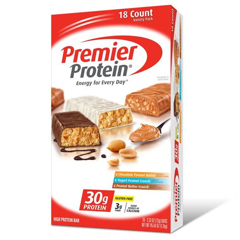 premier protein bars