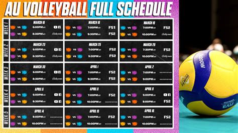 premier volleyball league schedule