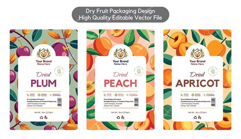 premium label peach