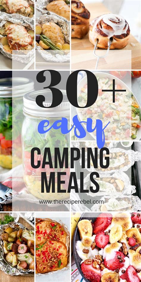 Prep For Camping Meals