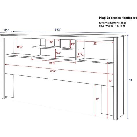 Prepac King Bookcase Headboard Instructions