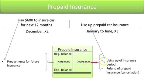 Define Standard Asset Accounts Prepaid Insurance Video Slide 11