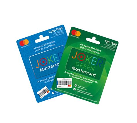 prepaid joker mastercard balance