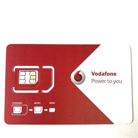 prepaid vodafone sim card