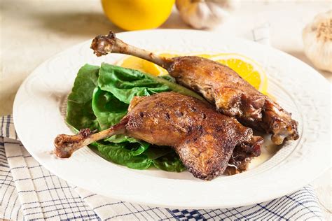 Préparation du confit de canard