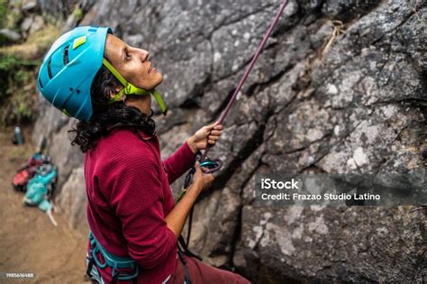 preparing for a climb