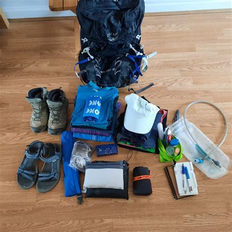 preparing for a trek