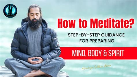 preparing mind body