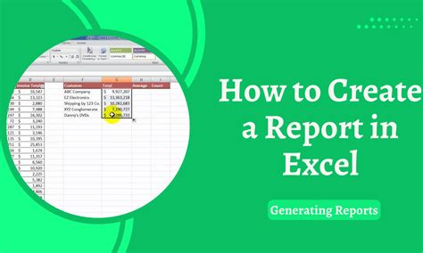 Excel Report Preparation Made Easy