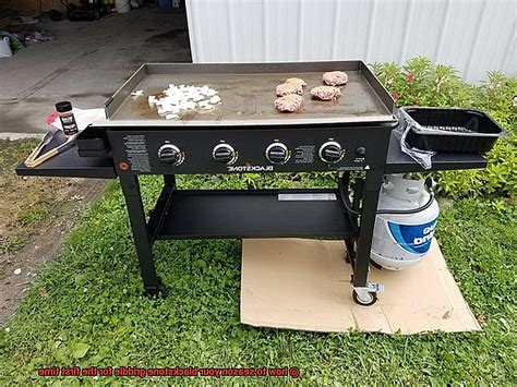 Preparing your Blackstone griddle