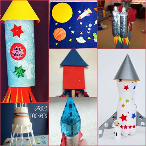Preschool Craft Rocket Ship