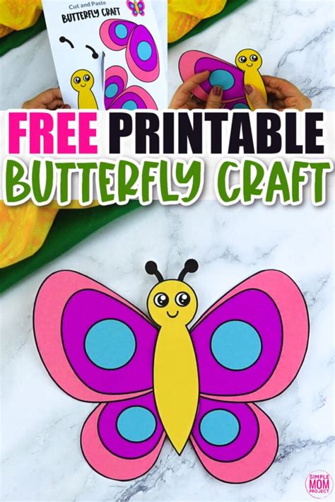 Preschool Butterfly Craft Free Printable