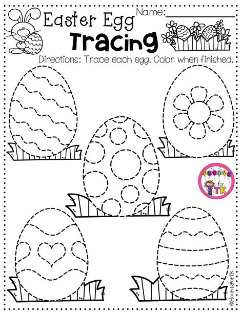 Preschool Easter Worksheets Fun