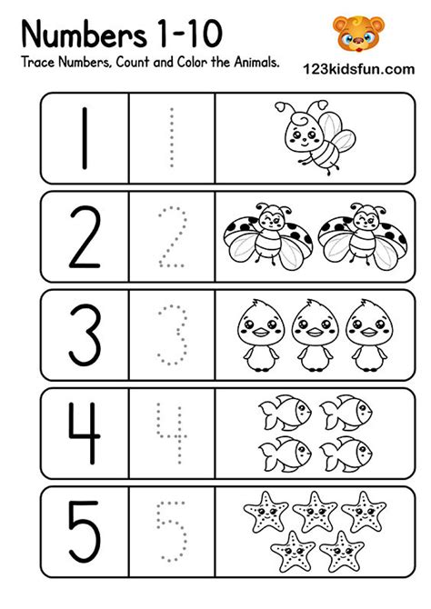 Preschool Math Worksheets