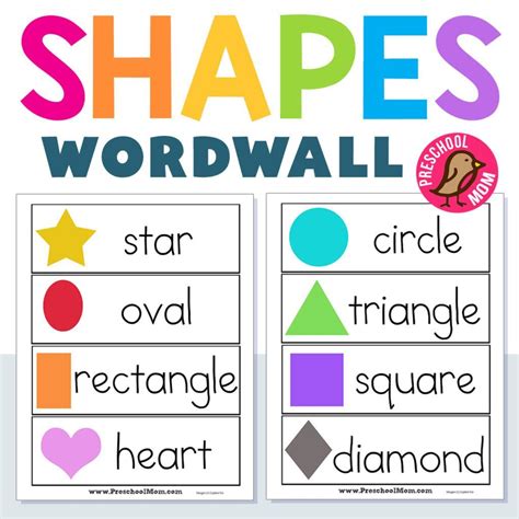 Preschool Shape Worksheets Fun