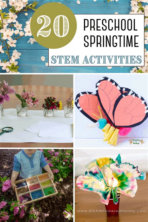 Preschool Spring Stem Activities