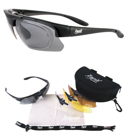 Panlees UV400 RX able Polarized Sunglasses Prescription Sport