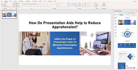 Presentation aids reduce apprehension
