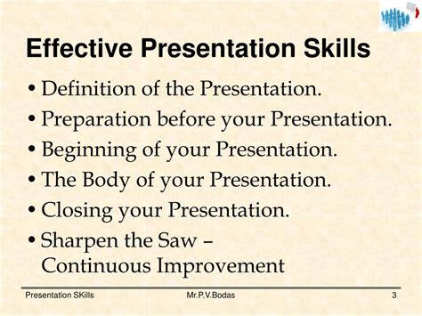 presentation on presentation skills pdf