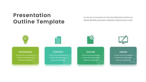 presentation outline slide template
