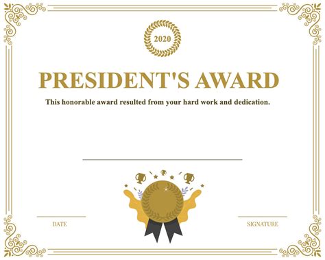 Dollar & Sense President Award