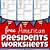 president worksheet for 5th grade