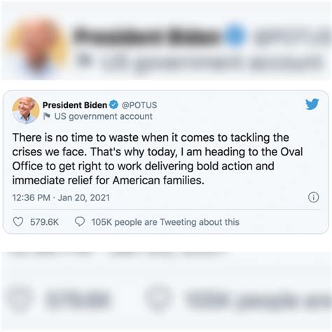 president biden tweet today