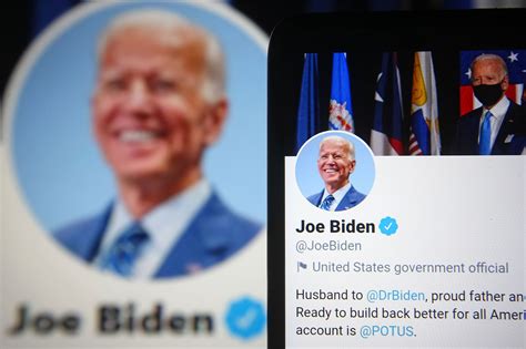 president biden twitter followers